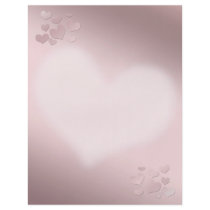 Background pearly pink Colour Personalized Flyer