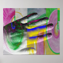 Backhand #2 print