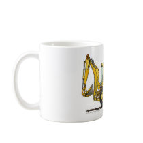 Backhoe Digger Loader Construction Mugs