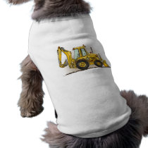 Backhoe Pet Clothes