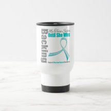 Backing My Twin Sister Ovarian Cancer Coffee Mug