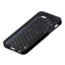 Backlit laptop keyboard print iphone case iPhone 5 case