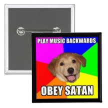 Backmasking Button