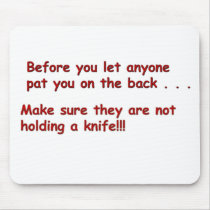 Backstabbing Mousepad