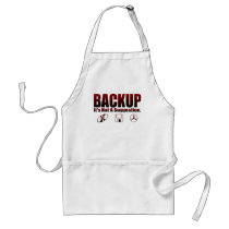Backup! Aprons