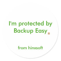 Backup Easy Stickers
