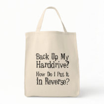 Backup Humour Canvas Bag