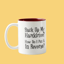 Backup Humour mugs