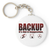 Backup! Keychains