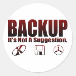 Backup! Sticker