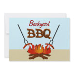 Backyard BBQ Get Together Party Invitation
