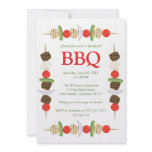 Backyard BBQ invitations