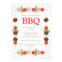 Backyard BBQ Invite