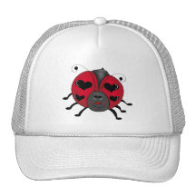 Backyard Buggies · Smiling Ladybug Mesh Hat