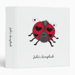 Backyard Buggies · Smiling Ladybug Vinyl Binder