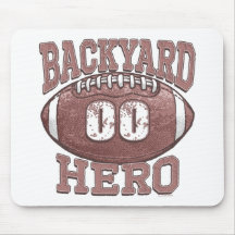 Backyard Hero Football Gear Mouse Pad