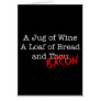 Bacon A Jug of Wine