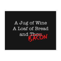 Bacon A Jug of Wine