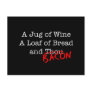 Bacon A Jug of Wine