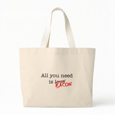 Bacon All You Need Bag by justbacon
