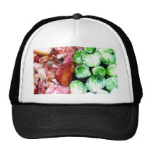 Bacon and Brussels Trucker Hat