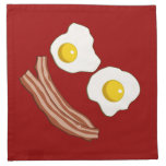 Bacon and Eggs Napkins