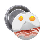 Bacon and Eggs Pinback Button