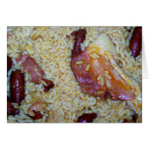 Bacon and Smoked Sausage Jambalaya Card