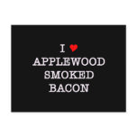 Bacon Applewood Smoked postcards