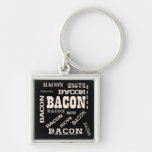 Bacon Bacon Bacon Keychains