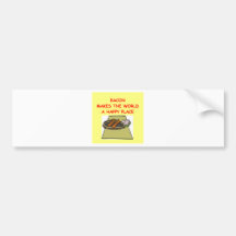 bacon bumper sticker
