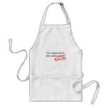 Bacon Catch More Flies Aprons
