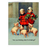 Bacon Christmas Card