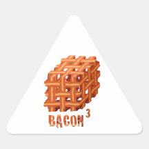 Bacon Cubed Stickers