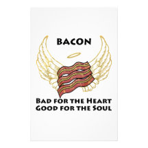Bacon Custom Stationery