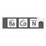 Bacon Elements Bumper Sticker