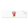 BACON Family Crest Bumper Stickers