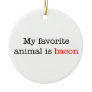 Bacon Favourite Animal
