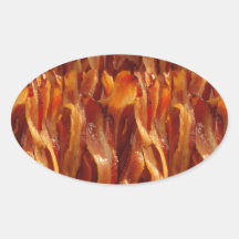 Bacon Field Yummy Pattern Sticker