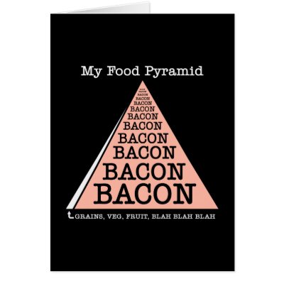 Bacon Food Pyramid by justbacon