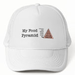 Bacon Food Pyramid hats