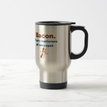 Bacon gets vegetarians misty-eyed mugs