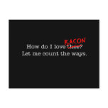 Bacon How Do I Love Thee