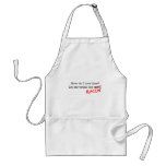 Bacon How Do I Love Thee Apron