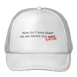 Bacon How Do I Love Thee Mesh Hat