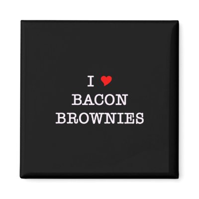 Bacon I Love Brownies by justbacon