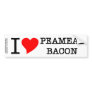 Bacon I Love Peameal Bumper Sticker