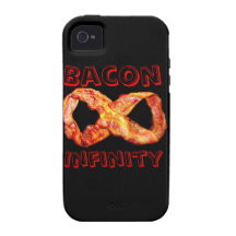 Bacon Infinity Case-Mate iPhone 4 Covers