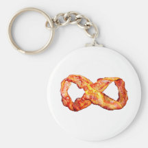 Bacon Infinity Key Chain
