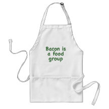 Bacon is a Food Group Apron